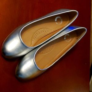 Sliver dress shoes